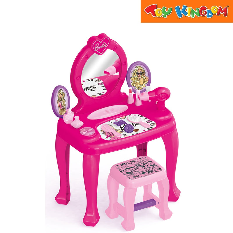 Barbie Vanity Table and Stool Set