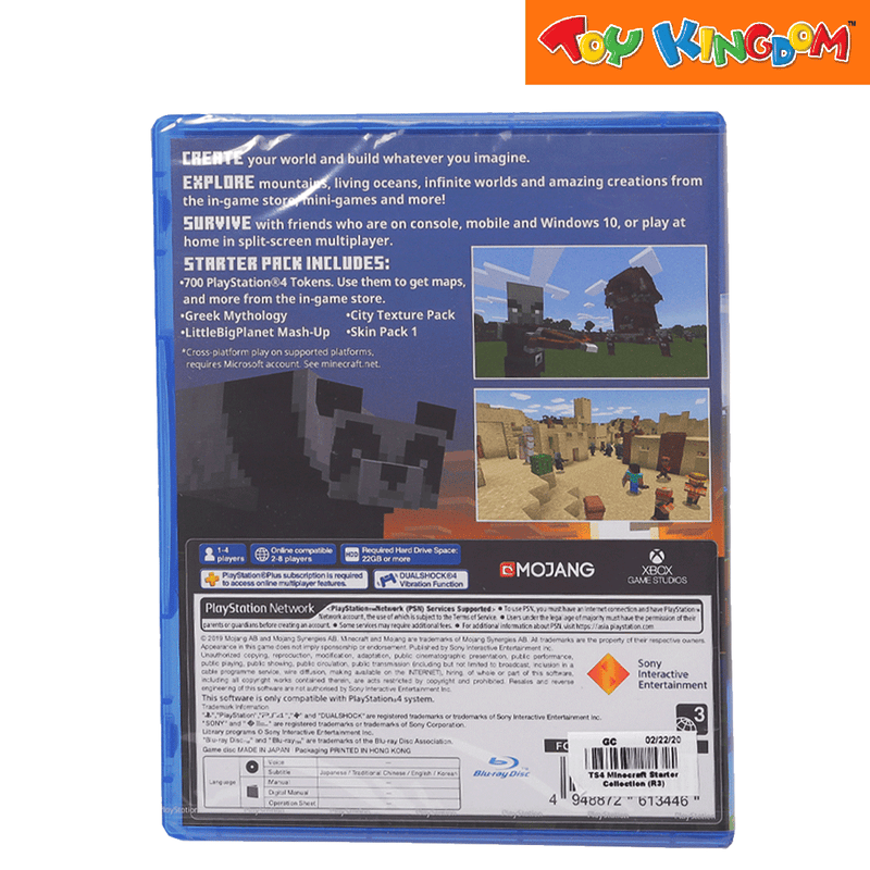 Jogo - PS4 - Minecraft Starter Collection - Sony
