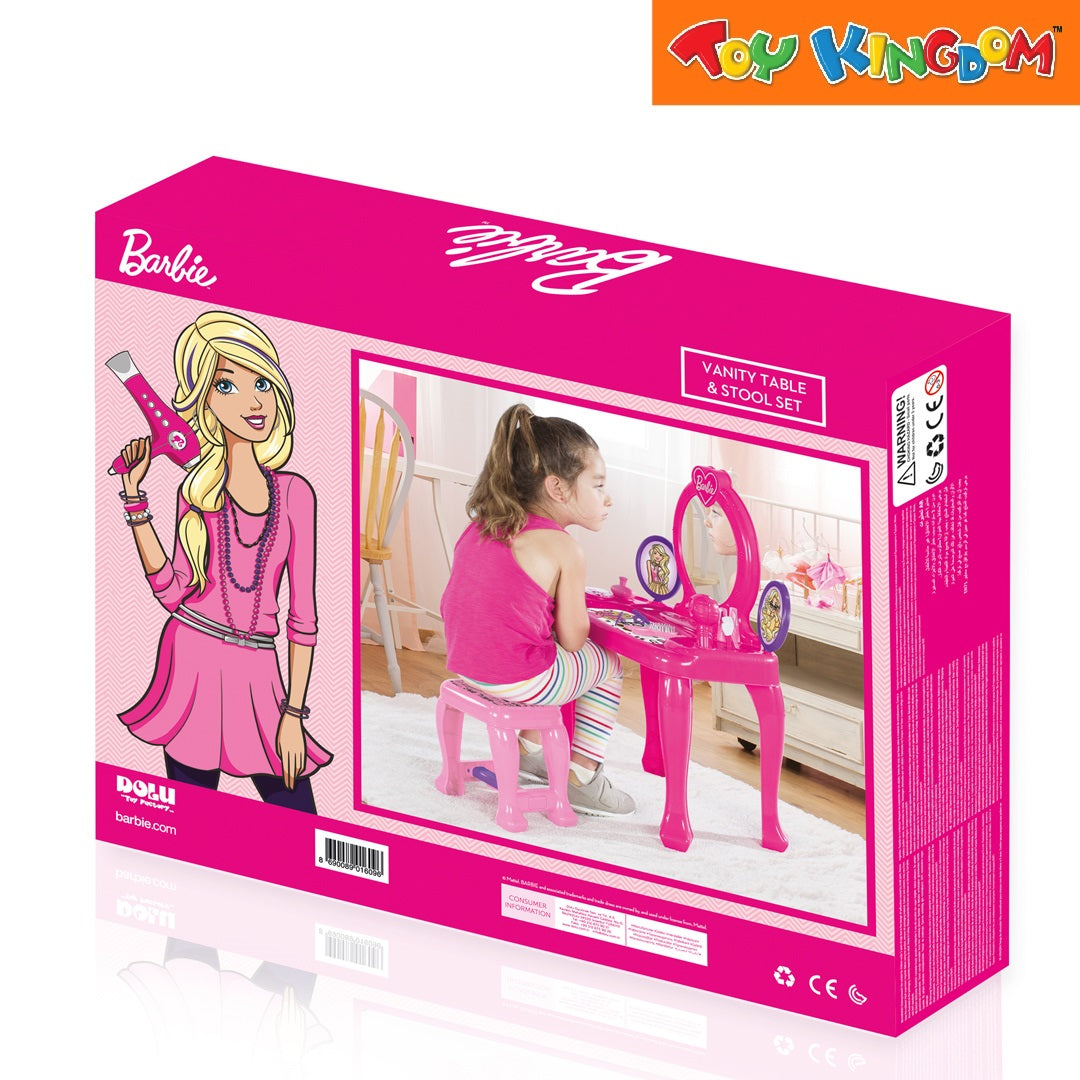 Barbie Vanity Table and Stool Set  Toy Kingdom