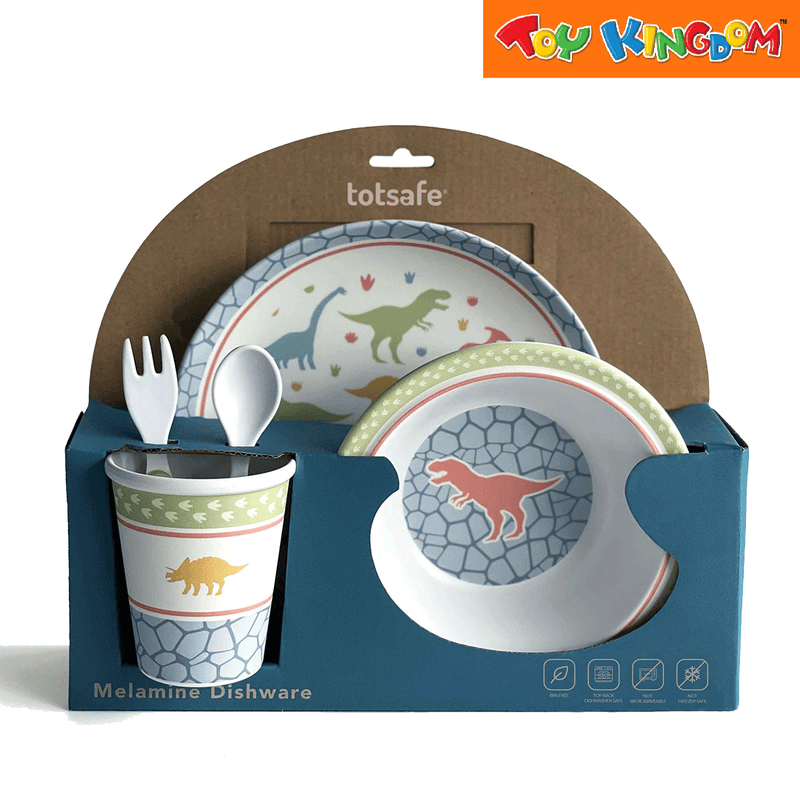 Totsafe Dinosaurs Melamine Dishware