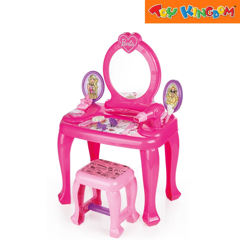 Barbie Vanity Table and Stool Set