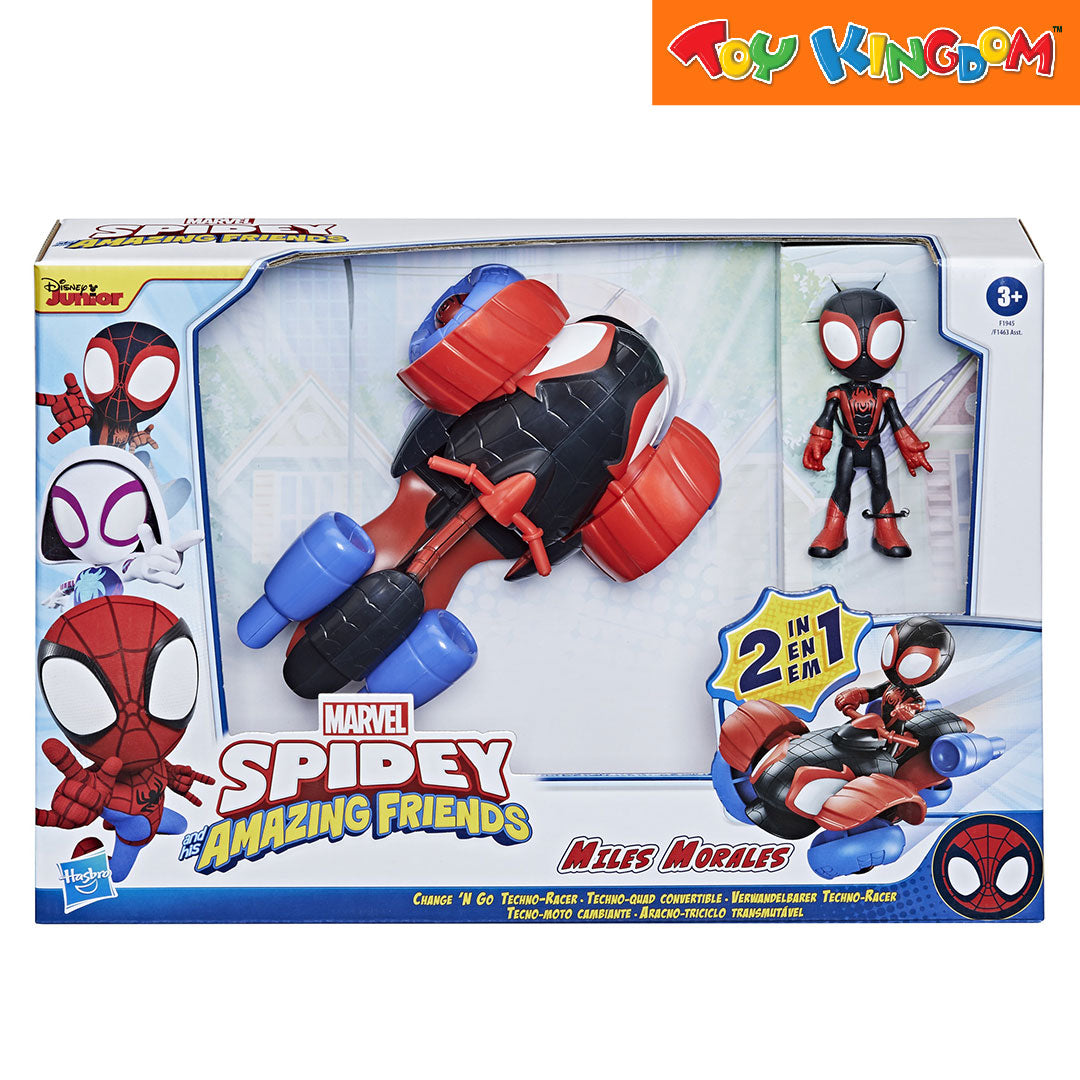 Disney Jr. Marvel Spidey and His Amazing Friends Miles Morales Change ...