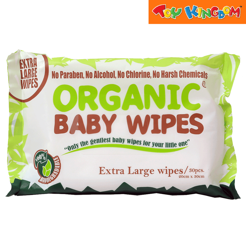 Organic Baby Wipes Extra Large Wipes