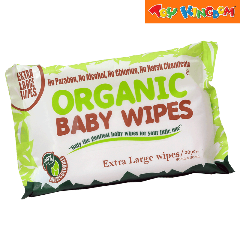 Organic Baby Wipes Extra Large Wipes