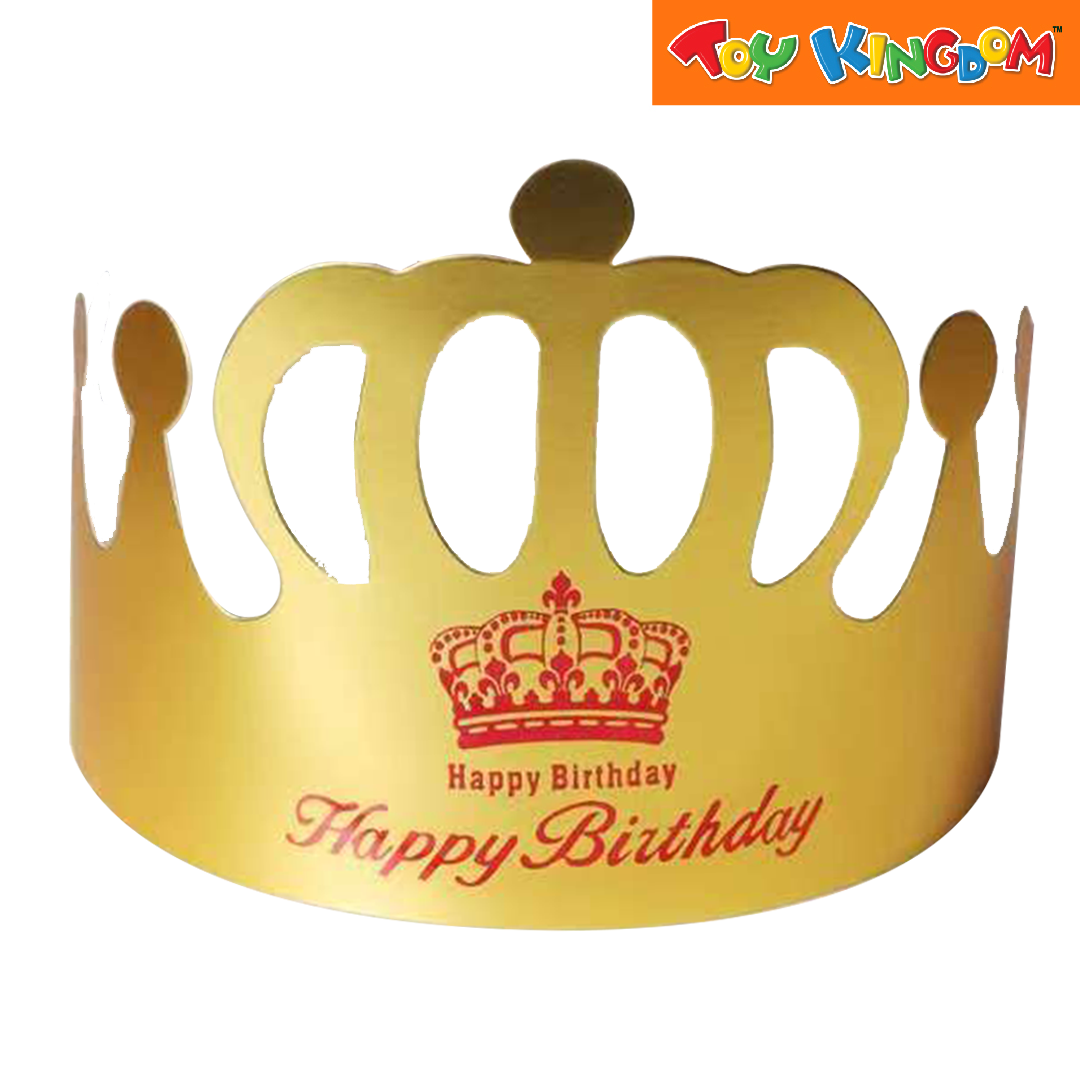 Happy Birthday Crown Party Hat | Toy Kingdom