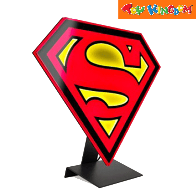 DC Comics Superman Led Wall Light with Pedestal for Table Standing