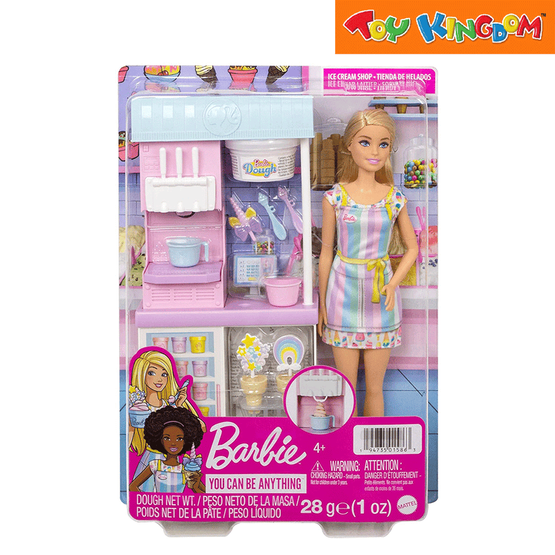 Barbie You Can Be Anything Ice Cream Shop Playset