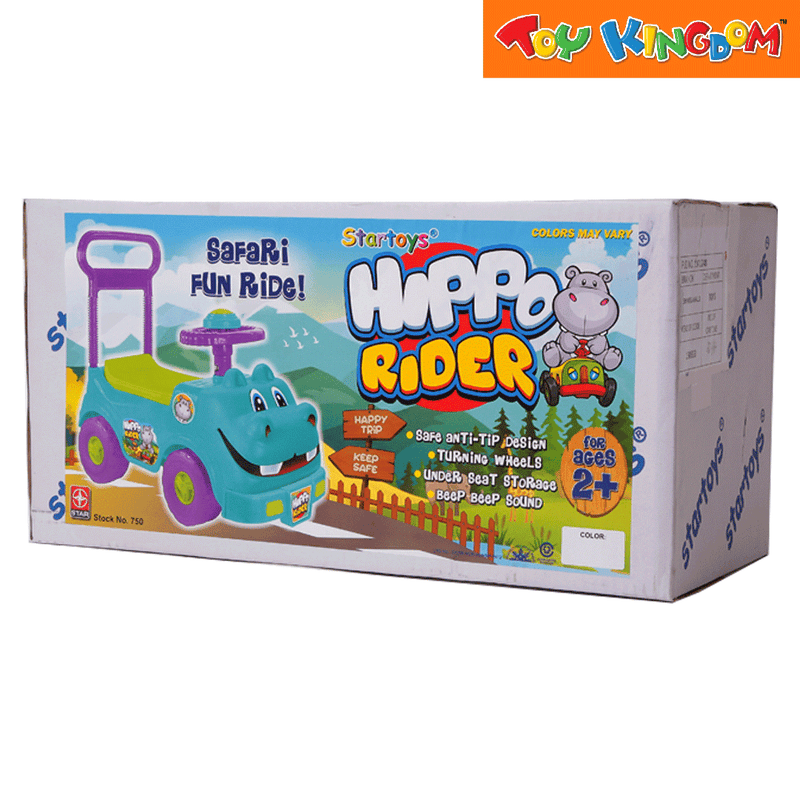 Hippo Rider Kiddie Ride-on