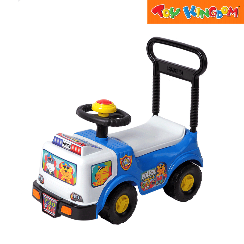 Police Patrol Kiddie Ride-On