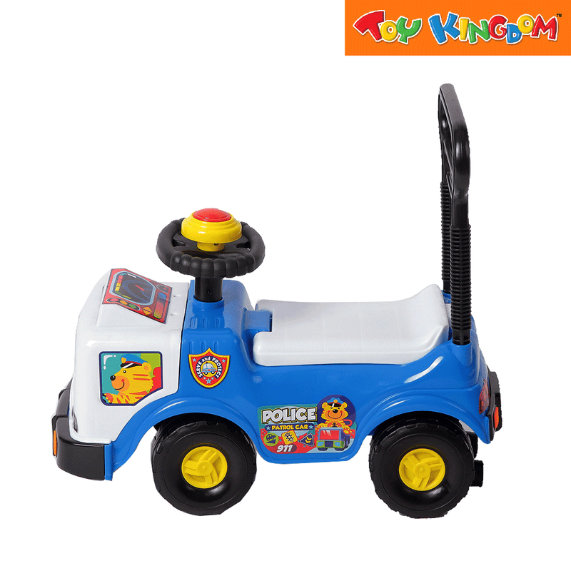 Police Patrol Kiddie Ride-On