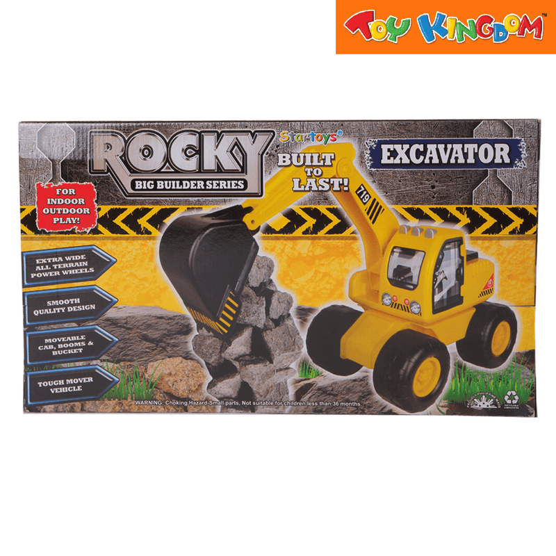 Rocky Excavator Vehicle