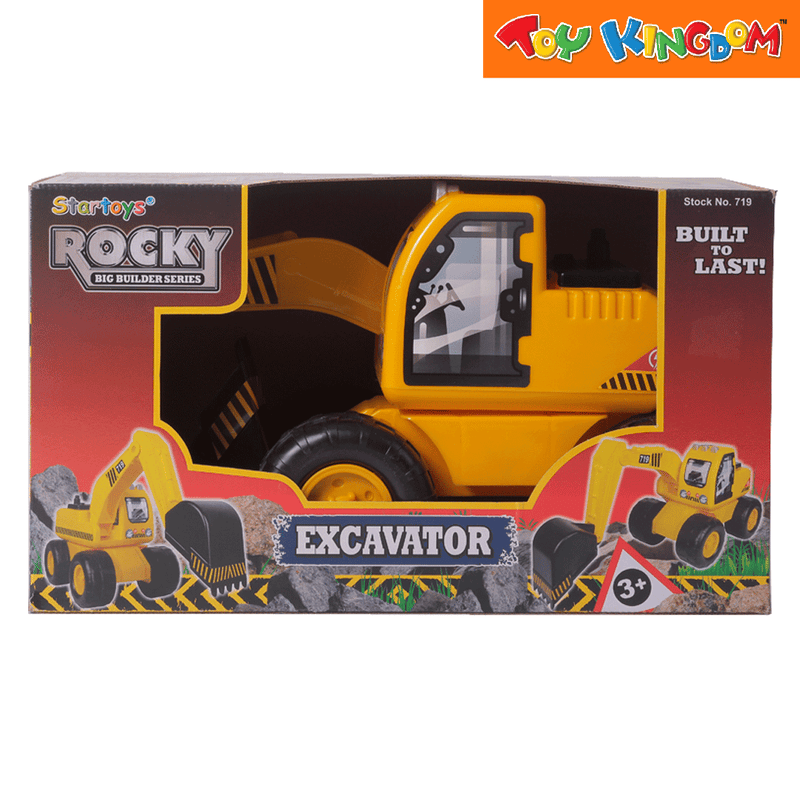 Rocky Excavator Vehicle