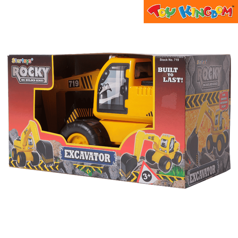 Rocky Excavator Vehicle