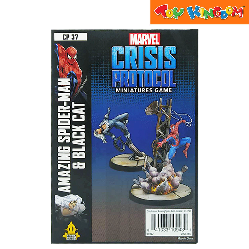 Marvel CP 37 Crisis Protocol Amazing Spider-Man & Black Cat Character Pack