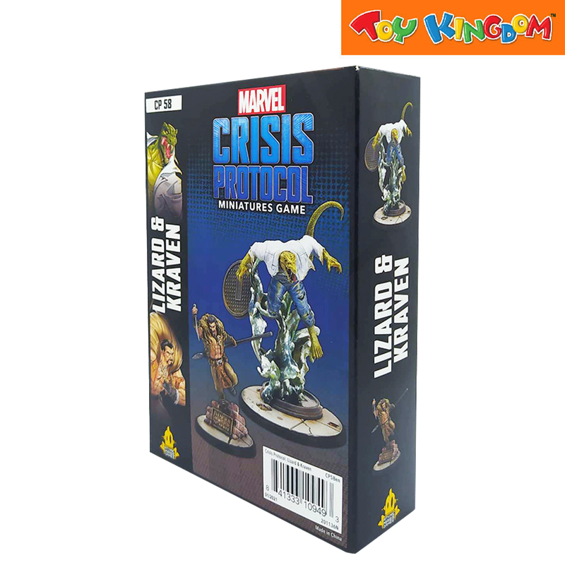 Marvel CP 58 Crisis Protocol Lizard & Kraven Character Pack