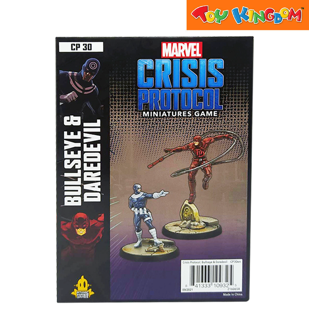 Marvel CP 30 Crisis Protocol Bullseye and Daredevil Character Pack