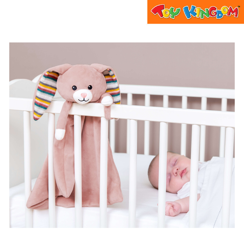 Zazu Becky the Bunny Pink Baby Comforters