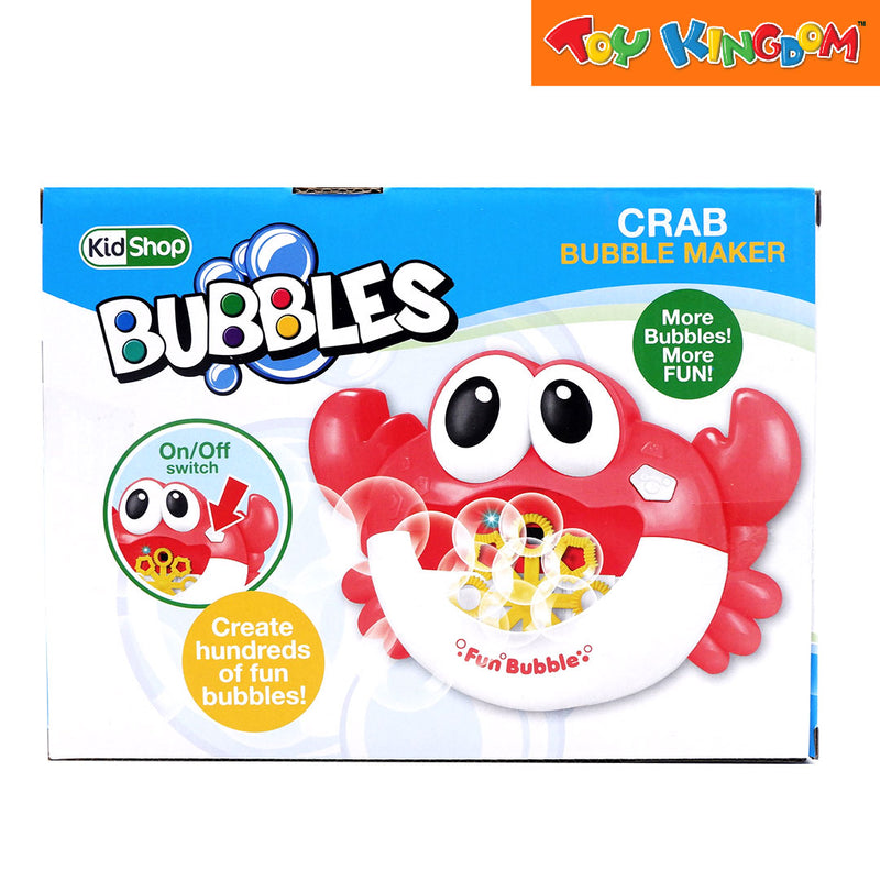 KidShop Crab Red Bubble Maker