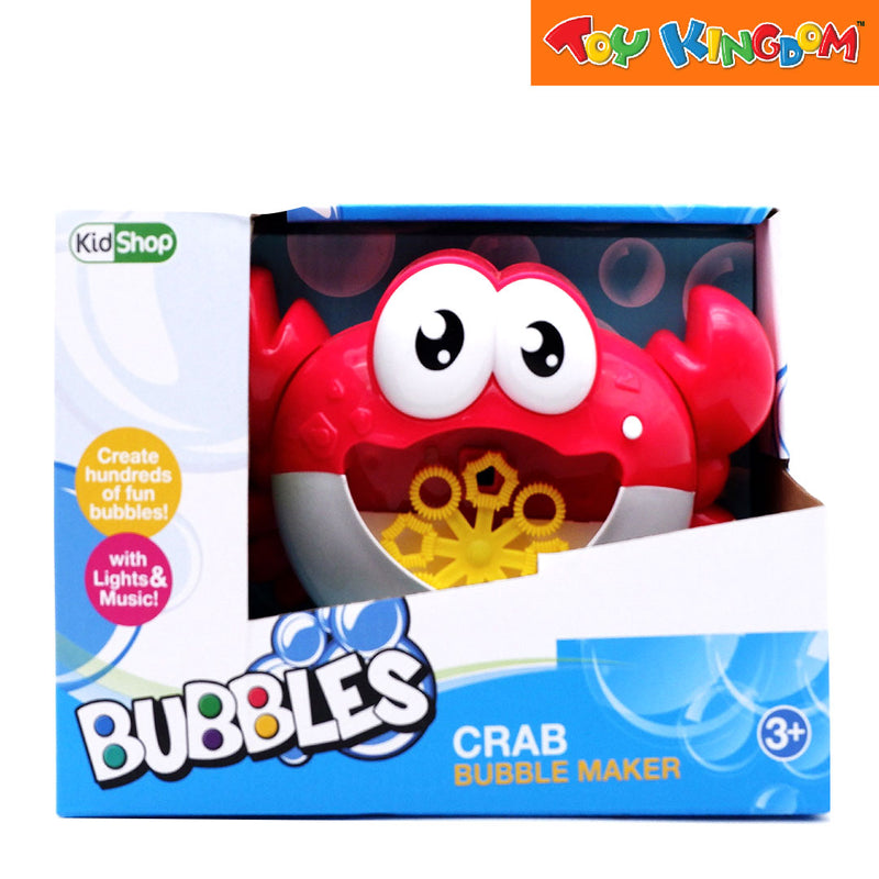 KidShop Crab Red Bubble Maker