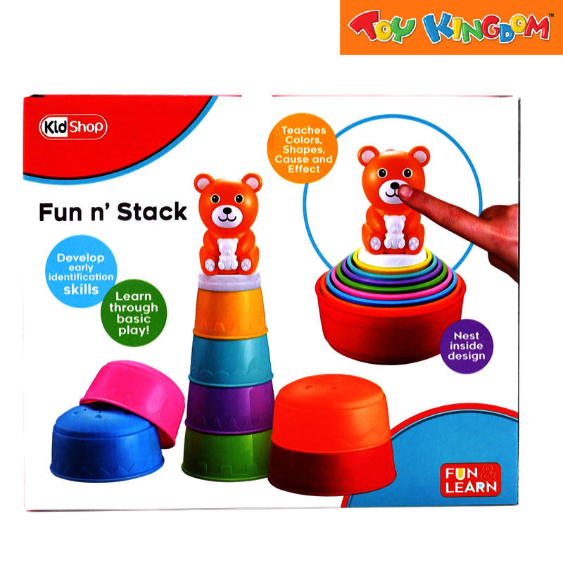 KidShop Fun and Stack Bear Stacking Toys