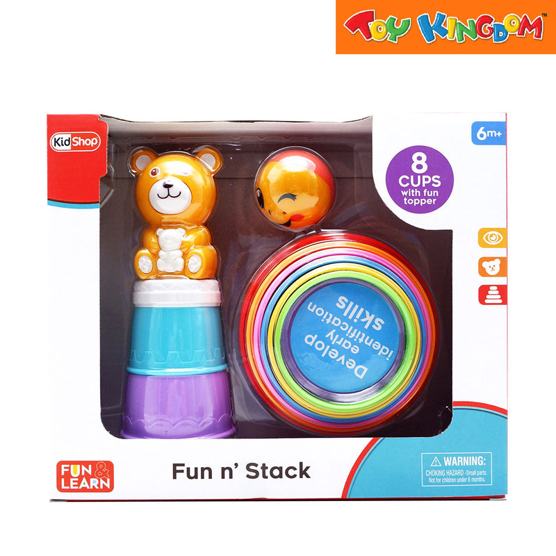 KidShop Fun and Stack Bear Stacking Toys