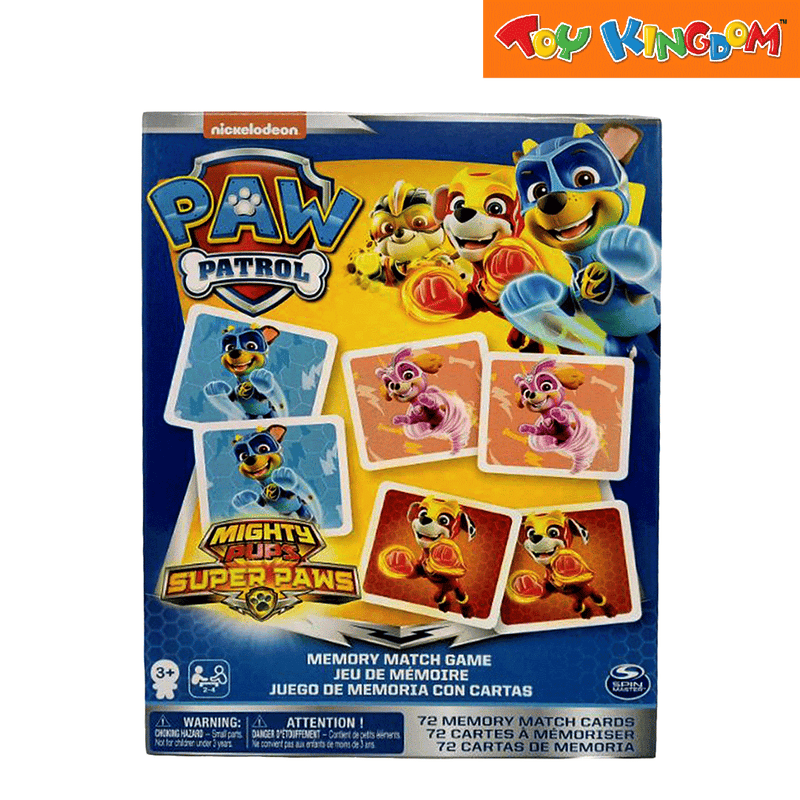 Cardinal Games Paw Patrol Memory Match Card Game