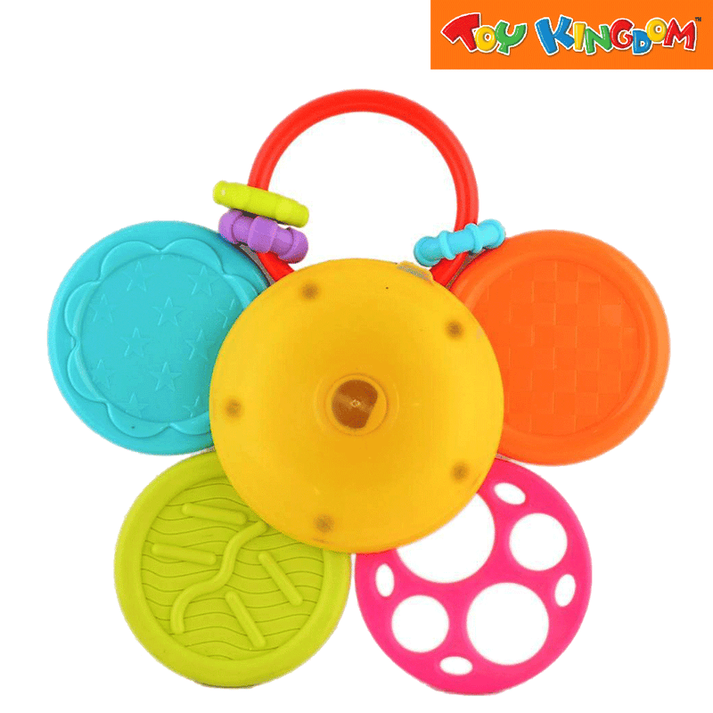 WinFun Daisy Spin Rattle 'n Teether