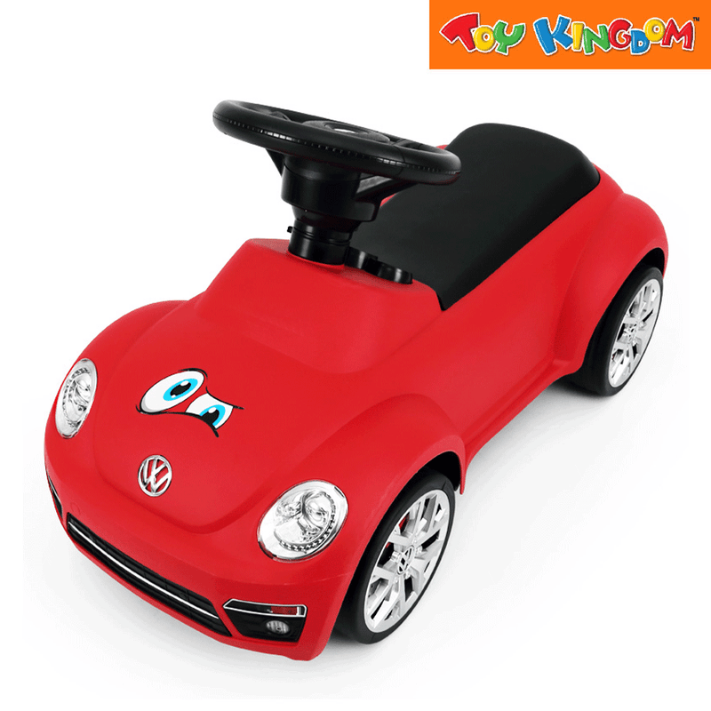 Rastar Volkswagen Beetle Red Foot to Floor Ride-On