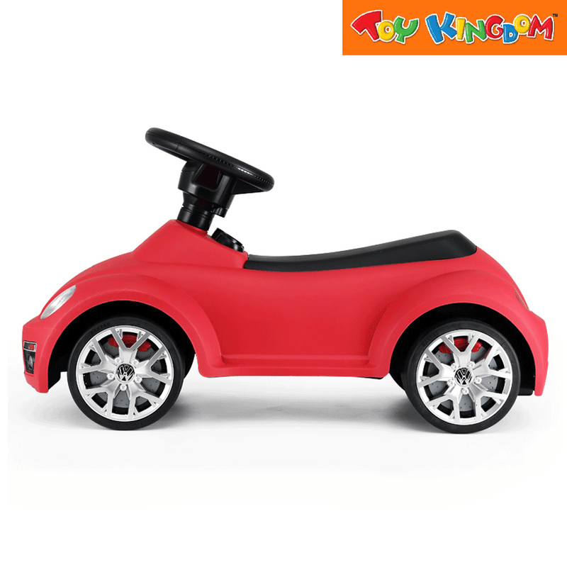 Rastar Volkswagen Beetle Red Foot to Floor Ride-On