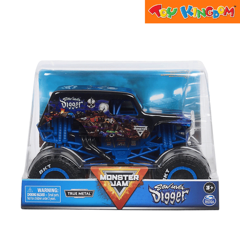 Monster Jam 1:24 Die-cast Vehicle - Son-Uva Digger