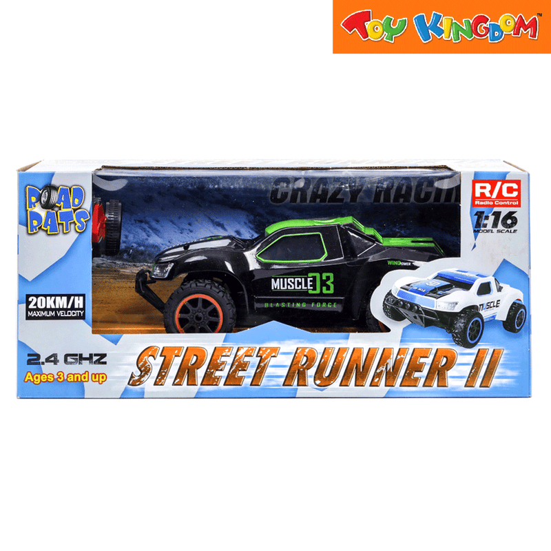 Road Rats Green Street Runner II Remote Control Car