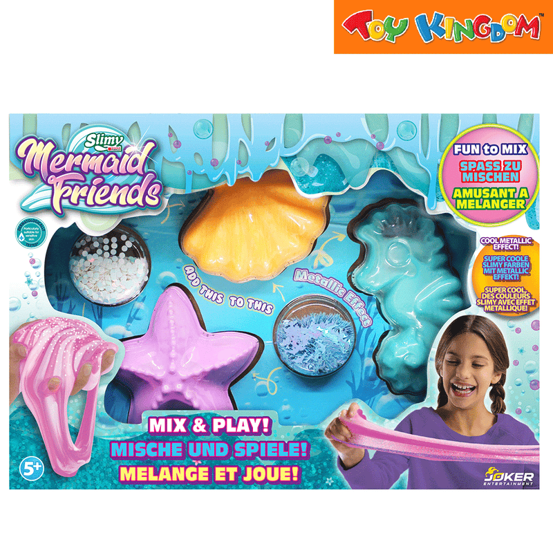 Slimy Mix & Play Mermaid Friends Slime