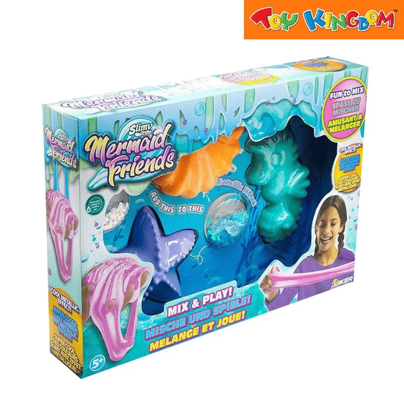 Slimy Mix & Play Mermaid Friends Slime