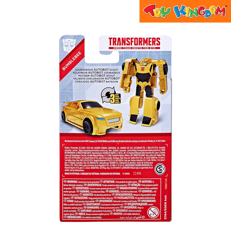 Transformers Courageous Autobot Scout Bumblebee Action Figure