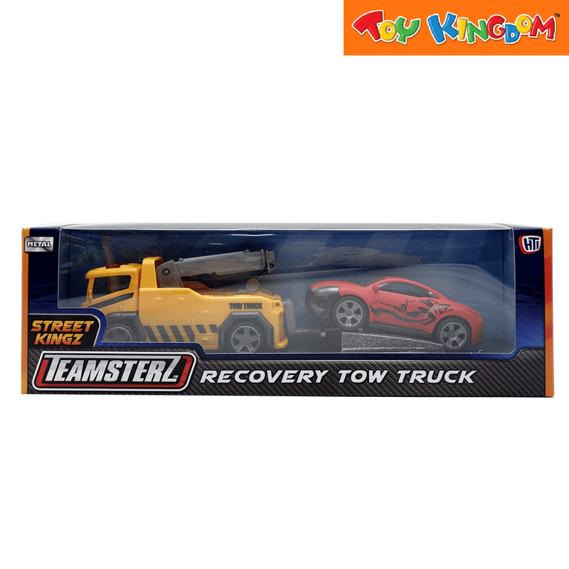 Teamsterz Street Kingz Recovery Tow Truck Yellow Vehicle