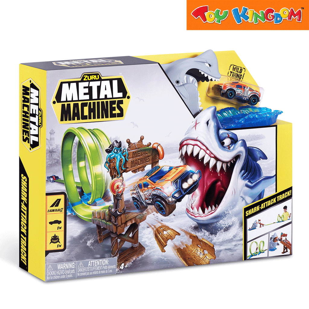 Shark attack deals playset