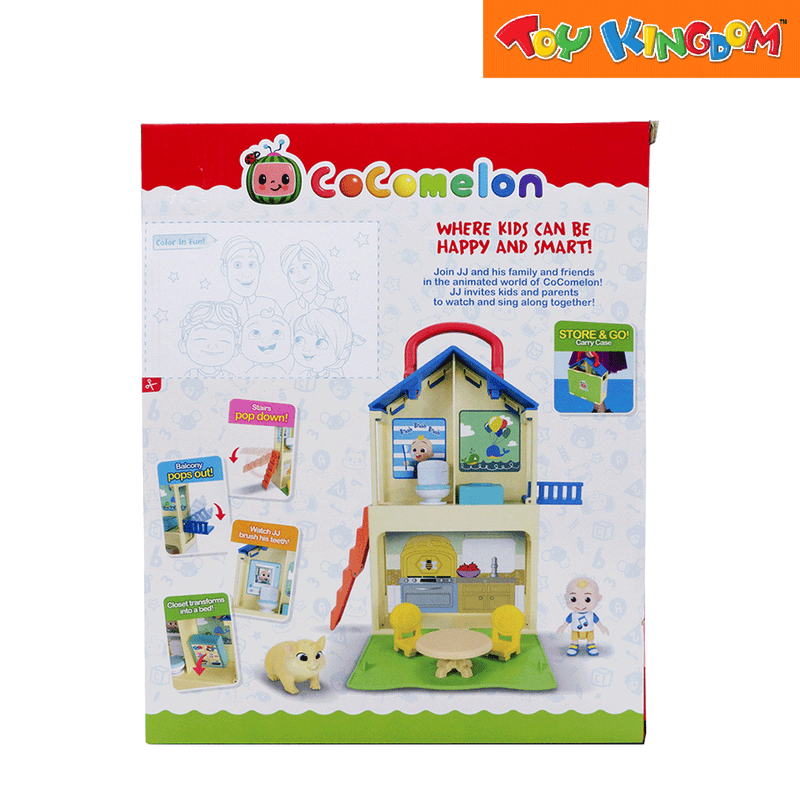 Cocomelon Pop 'n Play House Playset