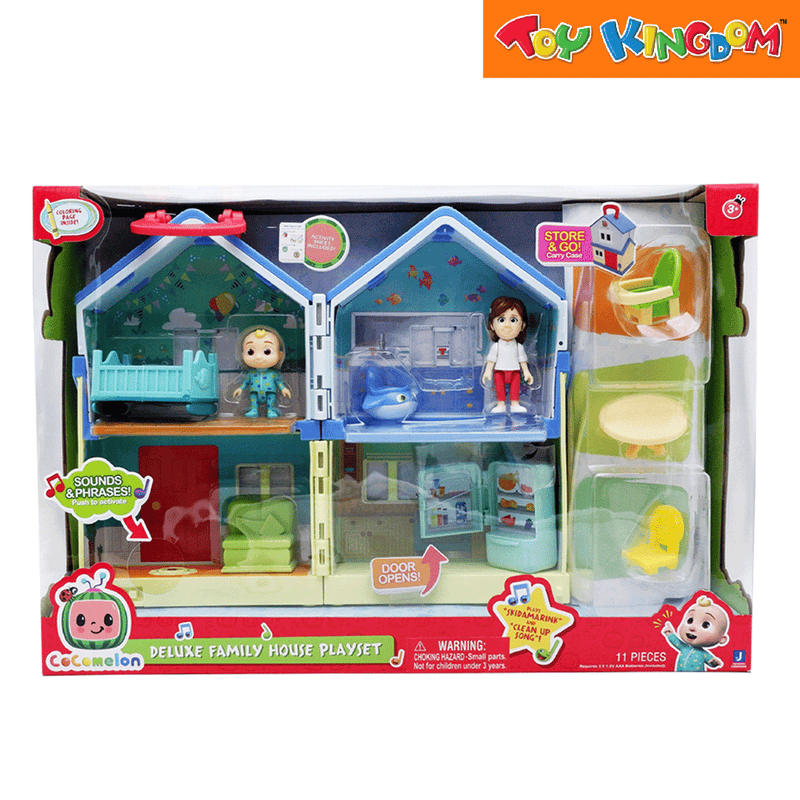 Cocomelon Deluxe Family House Musical Playset