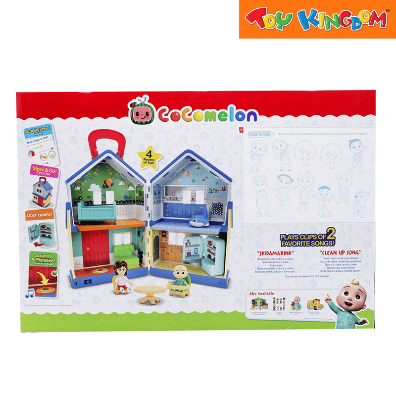 Cocomelon Deluxe Family House Musical Playset