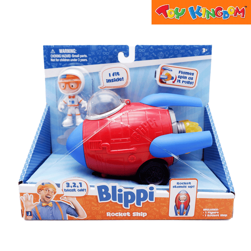 Blippi Rocket Ship Vehicle