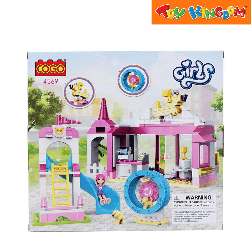 Cogo Girls Pets Family Building Blocks