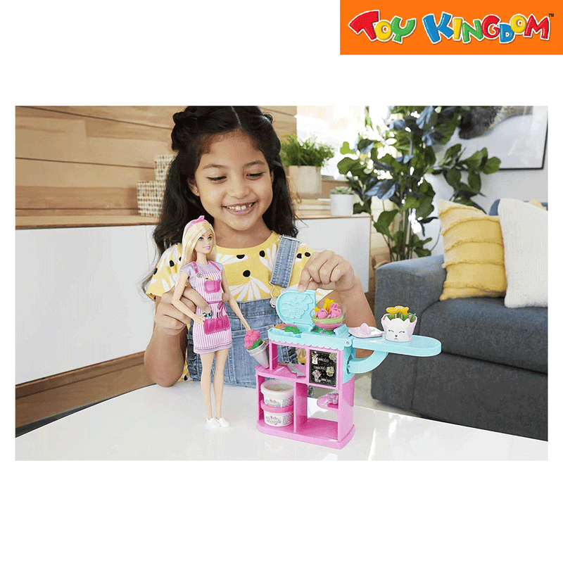 Barbie Flower Shop Owner Playset