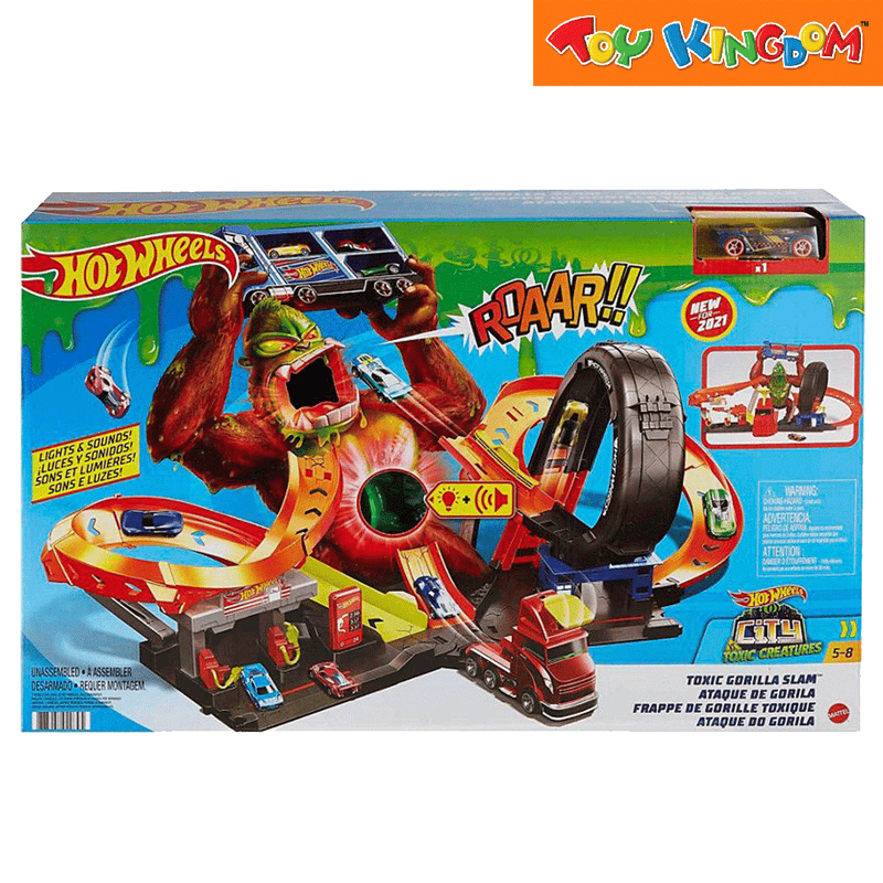 Hot Wheels City Toxic Gorilla Slam