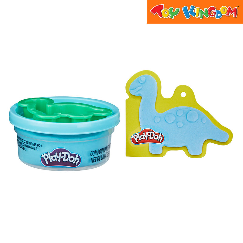 Play-Doh Pocket Size Creations Dinosaur Blue Dough