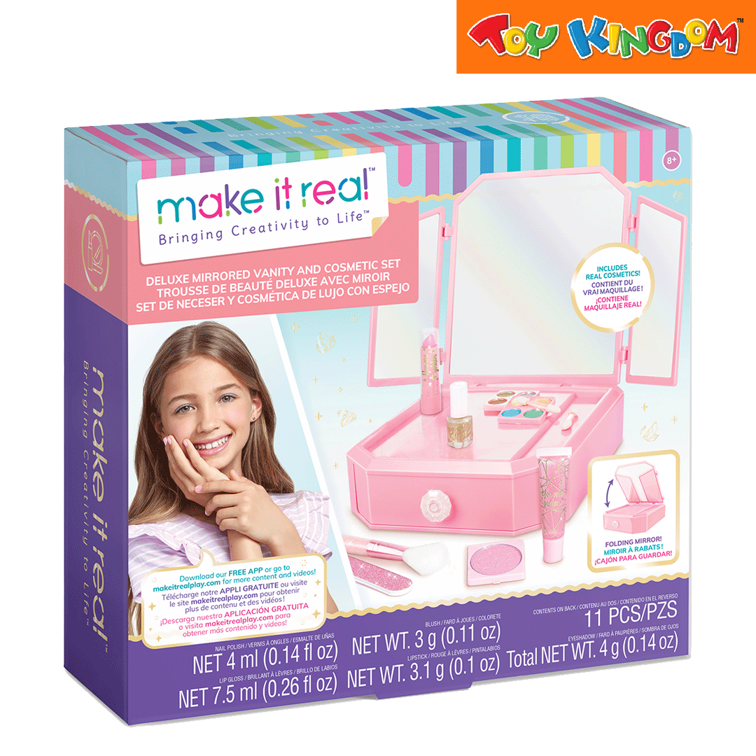 Make It Real Vanity Make Up Set | Toy Kingdom