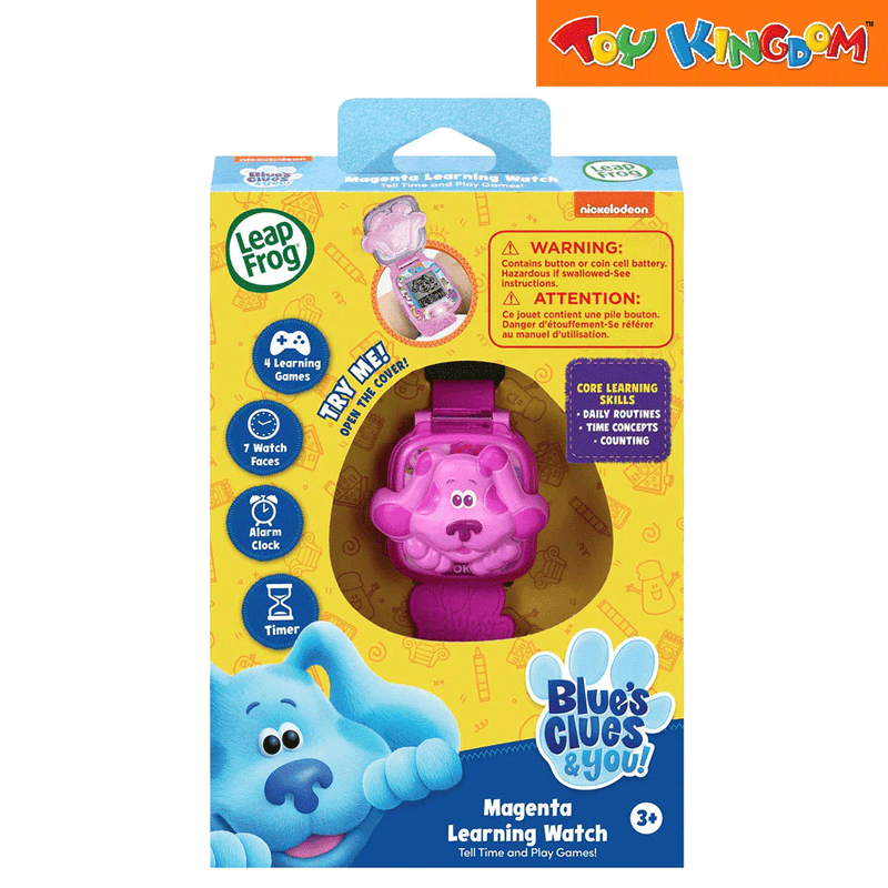 LeapFrog Blue's Clues & You! ITPS Magenta Learning Watch