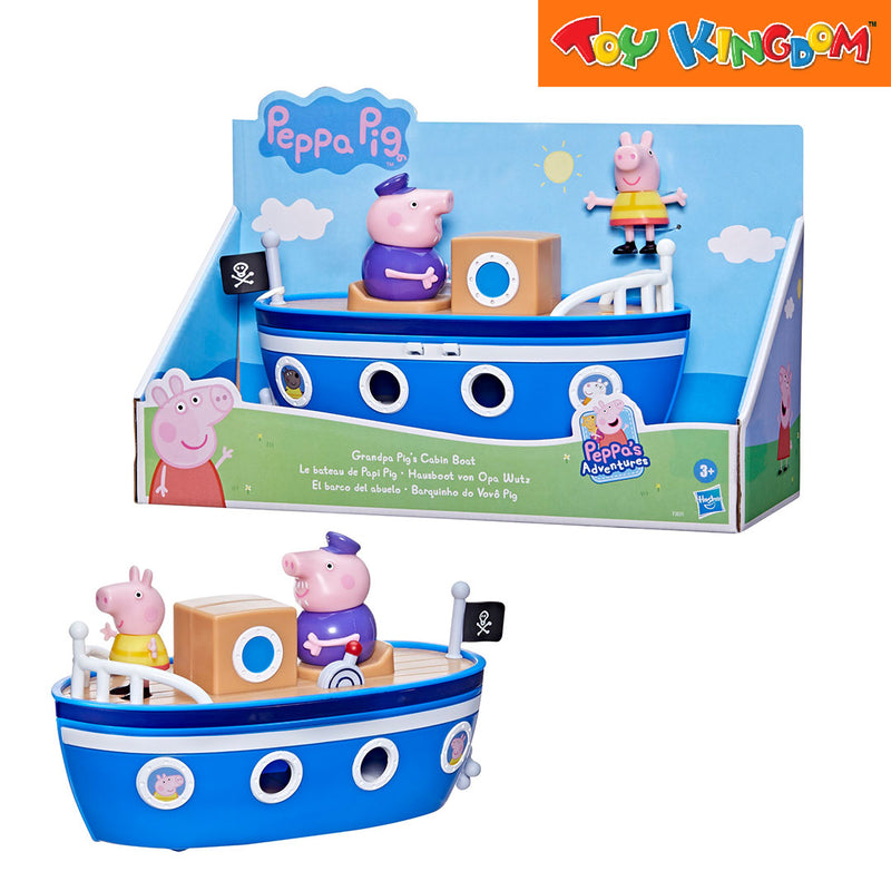 Peppa Pig Grandpa Pig's Cabin Boat Playset