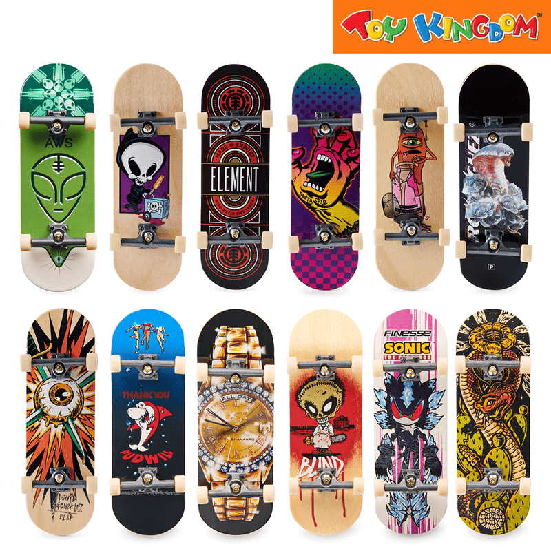 Tech Deck Performance Wood Board Random Assortment Fingerboard