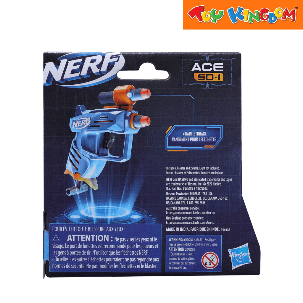 2.0　Nerf　Elite　Ace　SD-1　Kingdom　Blaster　Toy