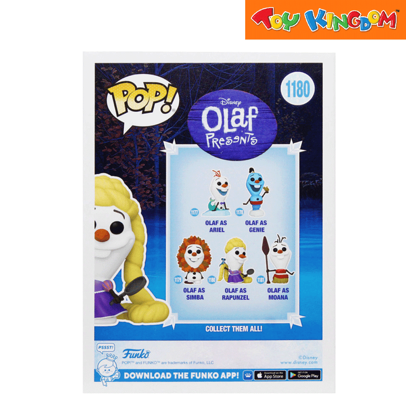 Funko Pop! Disney Olaf Presents Olaf as Rapunzel Vinyl Figure